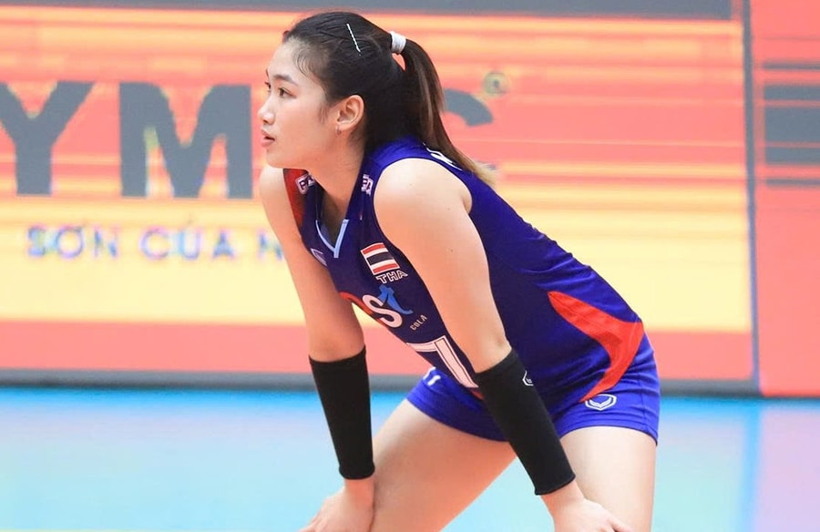 Hotgirl bóng chuyền Thái Lan gây sốt ở VTV Cup