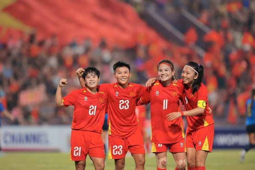 Thắng Guam 4 - 0, đội tuyển nữ Việt Nam giành vé dự vòng chung kết Asian Cup 2026
