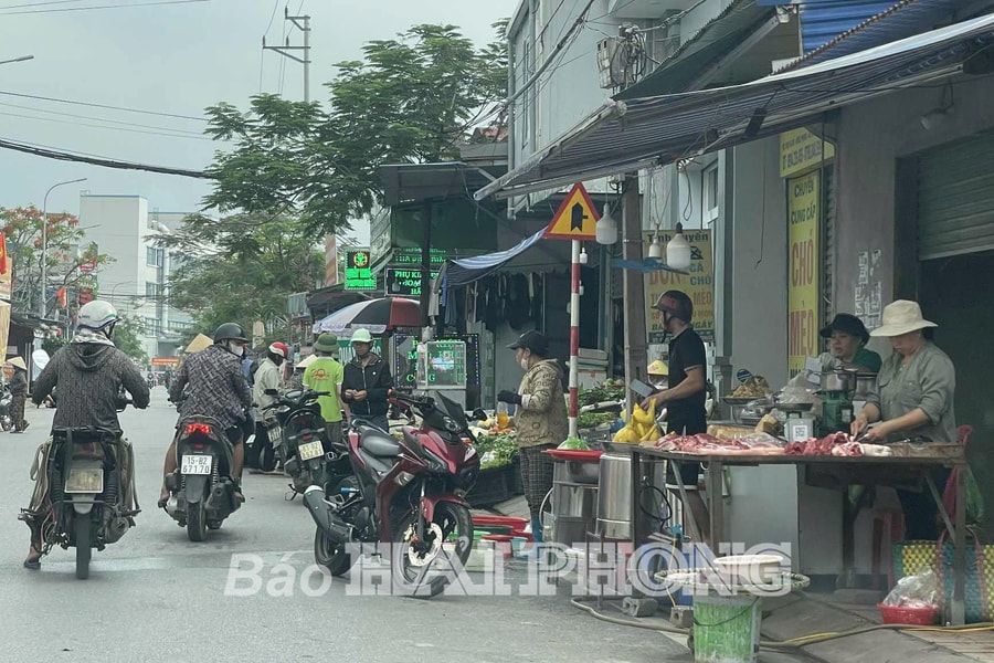 Sớm giải tỏa chợ tự phát Hà Đỗ (phường An Phong)