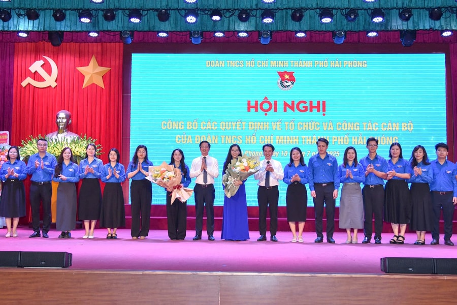 Đồng chí Nguyễn Thị Thủy giữ chức Bí thư lâm thời Thành đoàn Hải Phòng
