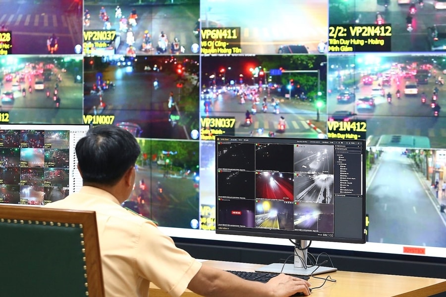 Cục Cảnh sát giao thông vận hành trung tâm giám sát và xử phạt bằng AI