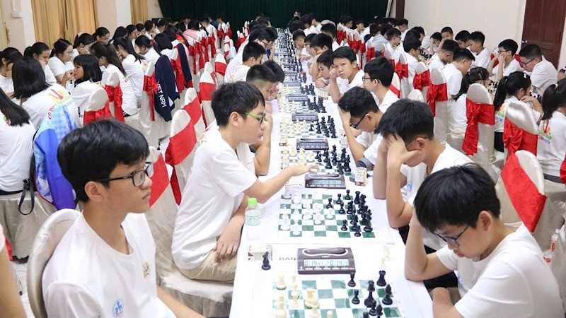 443 kỳ thủ dự Giải vô địch cờ vua trẻ xuất sắc quốc gia năm 2025 tại Hải Phòng