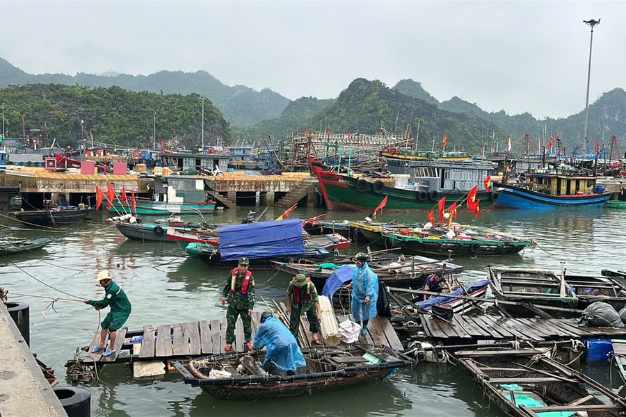Storm Wipha barrels toward Vietnam, sparks response in Hai Phong