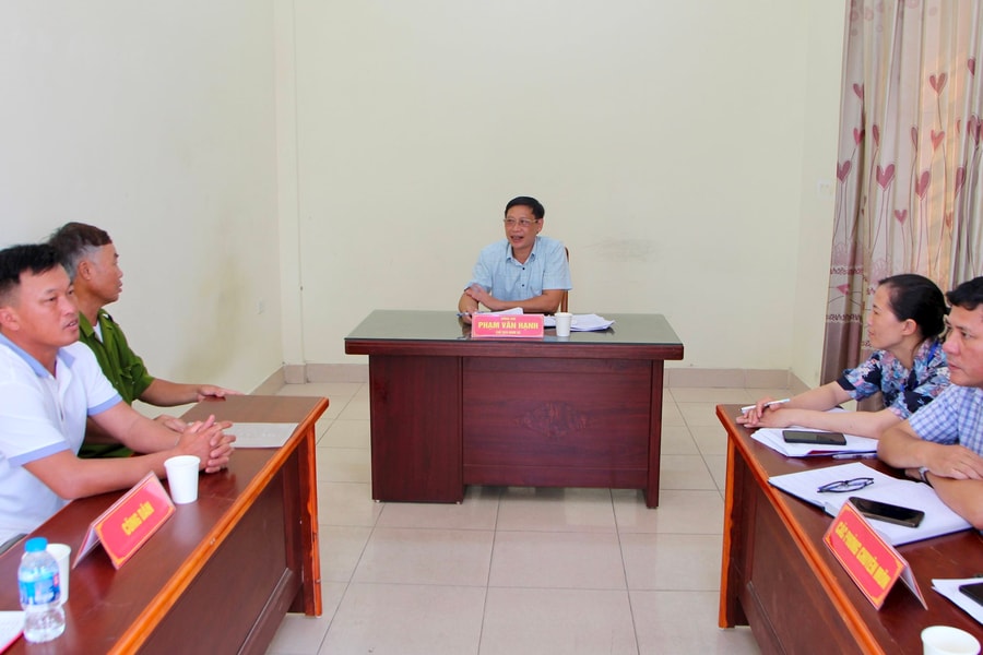 Tiếp dân ở những xã, phường mới