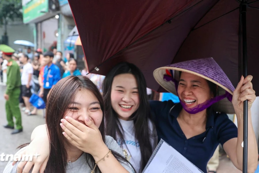 Điểm sàn khối trường quân đội thấp nhất là 14,5 điểm, cao nhất 23 điểm
