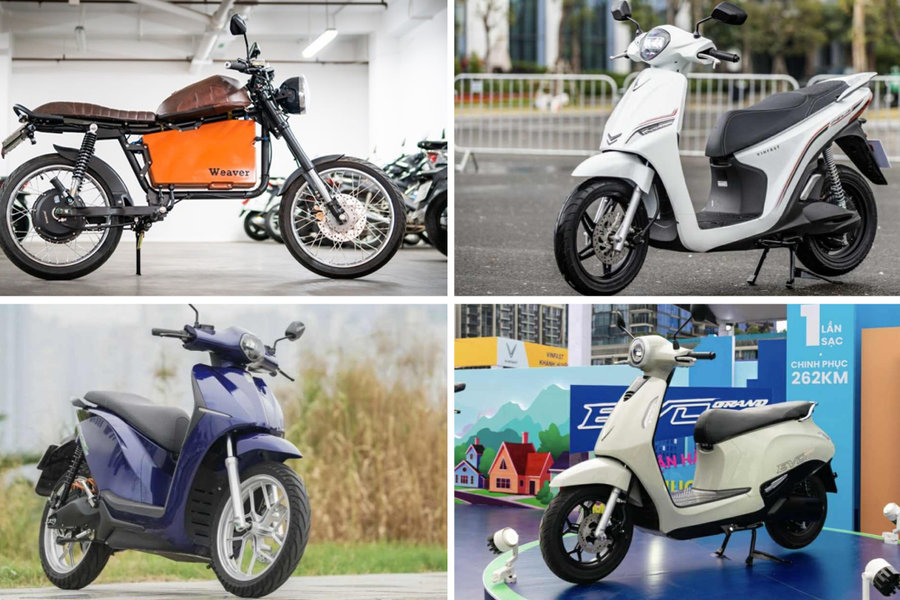Các mẫu xe máy điện có quãng đường di chuyển hơn 200 km tại Việt Nam