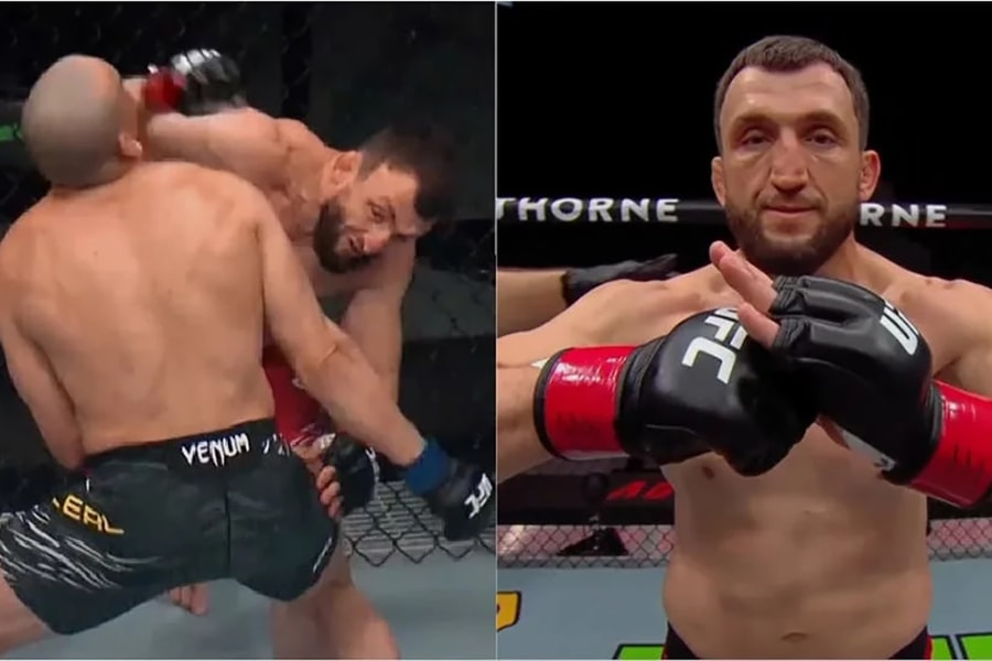 Thách thức 'Vua kungfu', cao thủ MMA bị đấm gục sau 42 giây