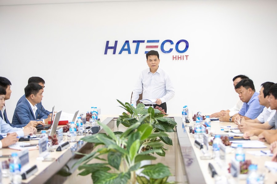 Hai Phong leader works with Hateco Group