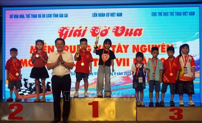 Giải Cờ Vua miền Trung và Tây Nguyên thành công tốt đẹp
