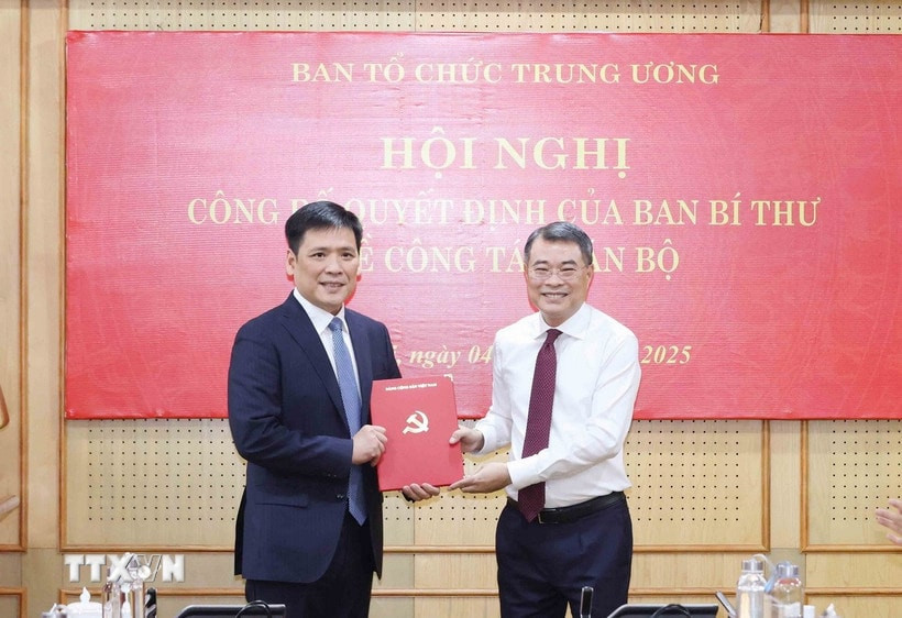 Ông Nguyễn Thanh Bình giữ chức Phó Trưởng Ban Tổ chức Trung ương