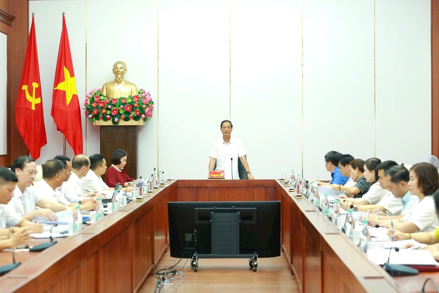 Bảo đảm nhiệm vụ thường xuyên song song với chuẩn bị Đại hội Đảng bộ