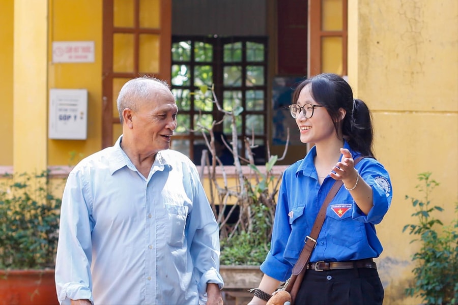 Vibrant summer days of volunteer students in Hai Phong