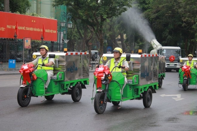 Hà Nội lắp đặt hệ thống camera giám sát tại các 'điểm đen' về rác thải
