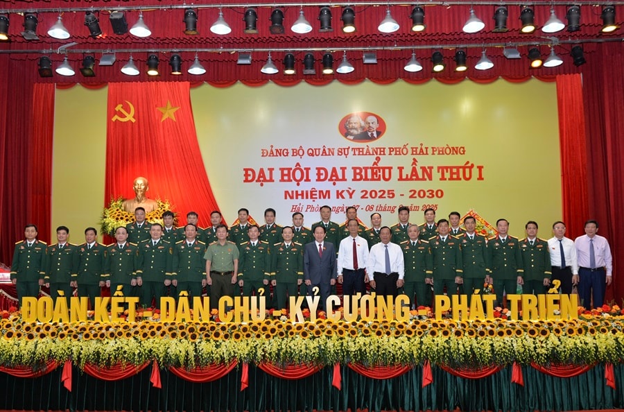 Đại hội Đại biểu Đảng bộ Quân sự thành phố lần thứ nhất thành công tốt đẹp