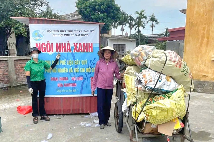 Hiệu quả kép từ mô hình 'Ngôi nhà xanh' ở xã Kim Thành