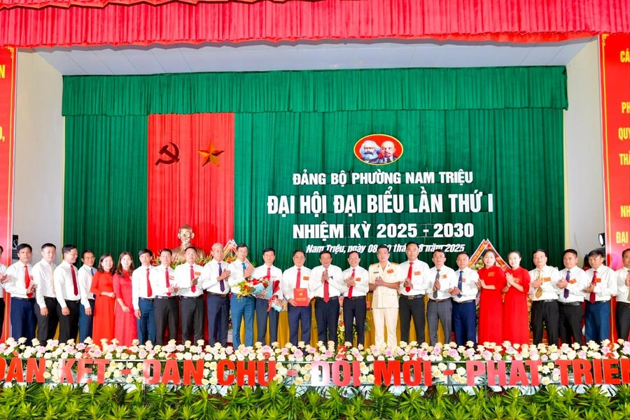Đảng bộ phường Nam Triệu đặt mục tiêu xây dựng phường trở thành đô thị hiện đại, trung tâm nghề cá lớn của cả nước