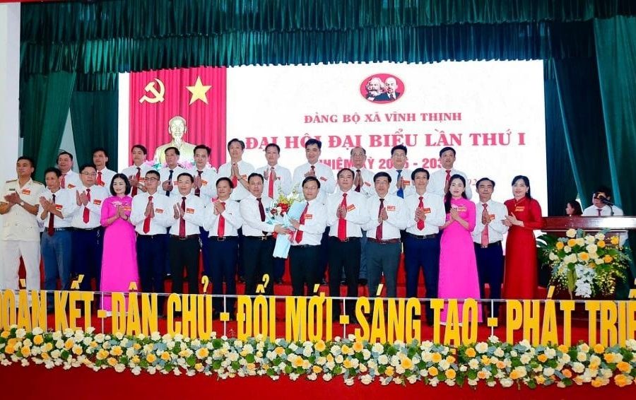 Đảng bộ xã Vĩnh Thịnh thực hiện 3 khâu đột phá