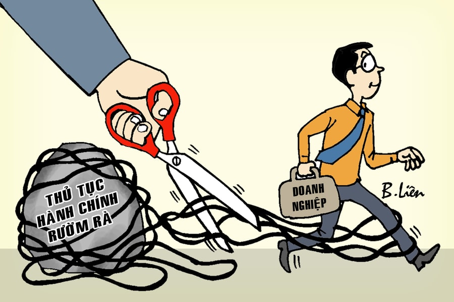Cắt bỏ thủ tục rườm rà 'ngáng chân' doanh nghiệp