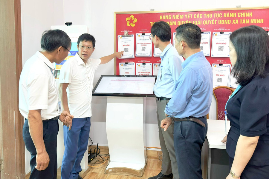 Đảng bộ xã Tân Minh xây dựng nông thôn hiện đại, thông minh, tiệm cận tiêu chí đô thị