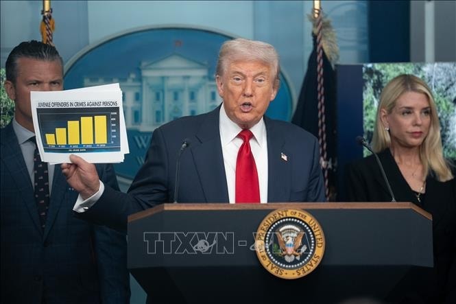 Động thái điều vệ binh tới Washington DC của Tổng thống Trump là bất thường?