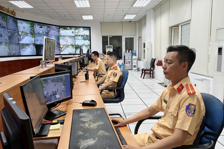 Cảnh sát giao thông tạm dừng hệ thống xử lý vi phạm hành chính để nâng cấp