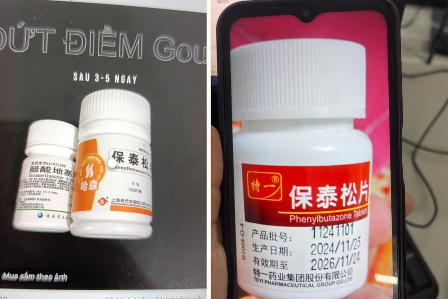 Cảnh báo thuốc đã bị cấm tại Việt Nam nhưng vẫn được rao bán trên mạng