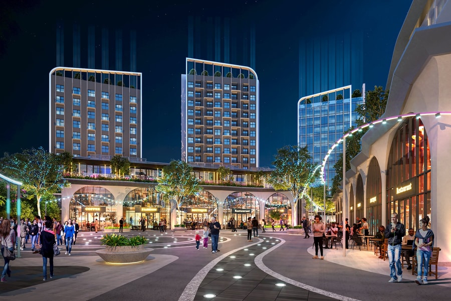 TD Group động thổ tổ hợ dự án dịch vụ về đêm Night Square