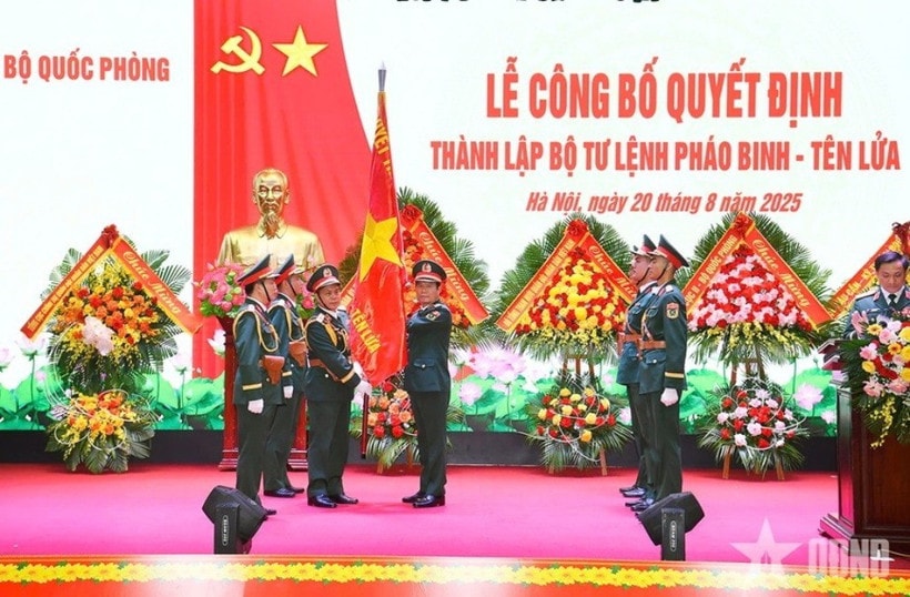 Thành lập Bộ Tư lệnh Pháo binh - Tên lửa