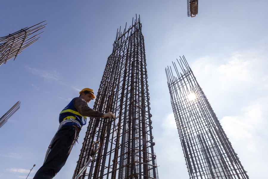 Tiến độ 'thần tốc' trên công trường Nhà máy văn phòng phẩm Deli