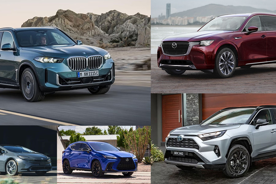 5 mẫu xe hybrid sạc điện PHEV đáng tin cậy, người dùng có thể mua trong năm 2025