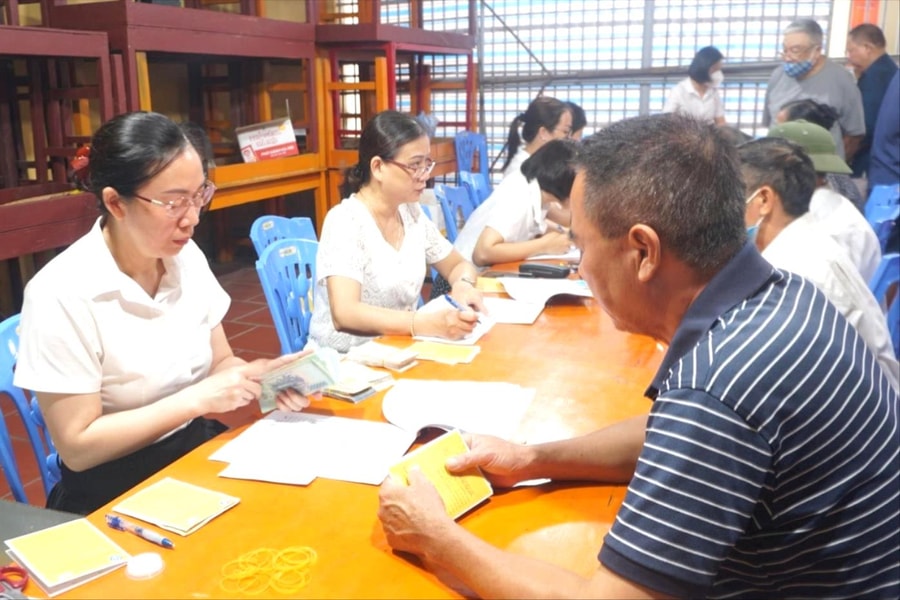 Chi trả lương hưu, trợ cấp bảo hiểm xã hội qua tài khoản từ ngày 4/9