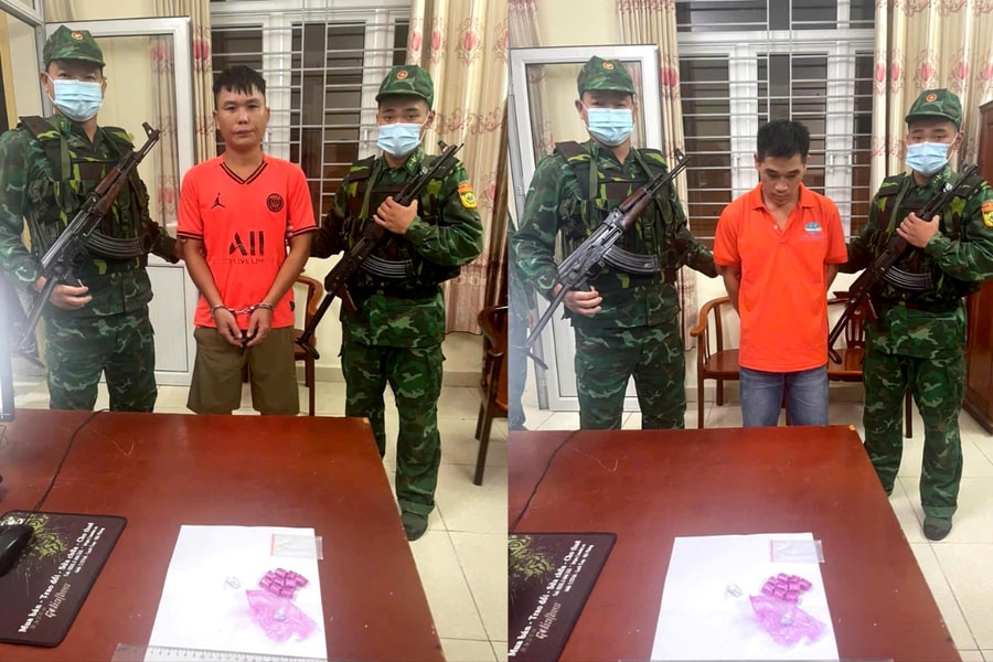 Bộ đội Biên phòng bắt giữ 2 đối tượng tàng trữ ma túy ở khu vực biên giới biển