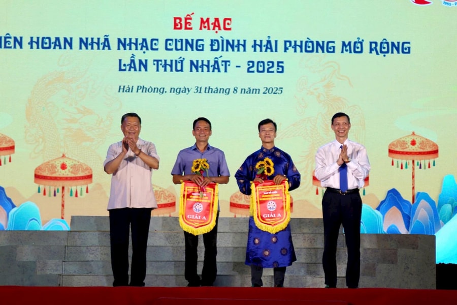 Bế mạc Liên hoan Nhã nhạc Cung đình Hải Phòng mở rộng lần thứ nhất