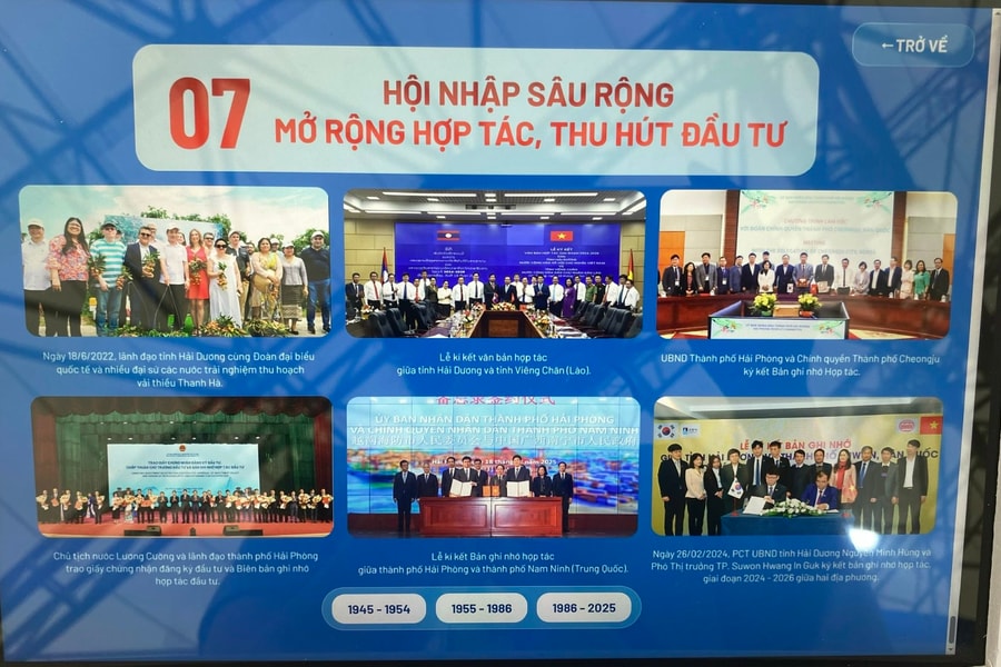 Hai Phong’s diplomatic imprint at National Achievements Exhibition