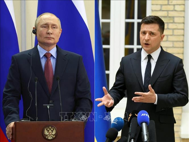 Tổng thống Nga mời Tổng thống Ukraine đến Moskva đàm phán