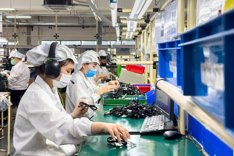 Hai Phong’s processing and manufacturing industry posts strong growth