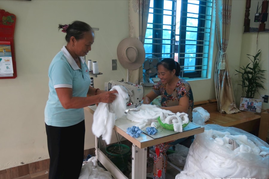 Kết nối đào tạo nghề cho phụ nữ nông thôn