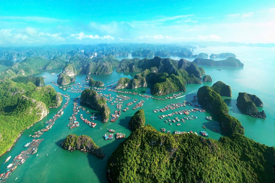 Sắc thu lãng mạn trên đảo ngọc Cát Bà