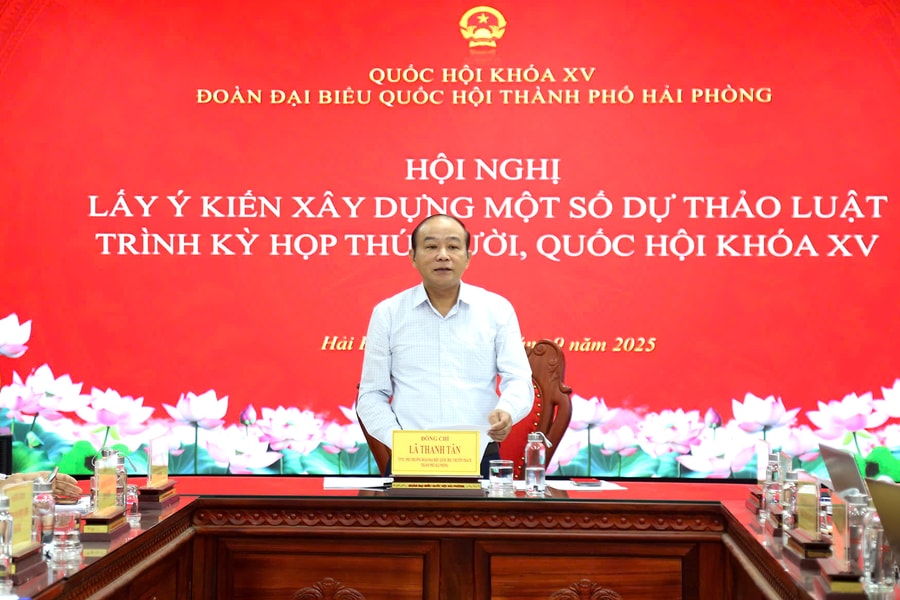 Đoàn Đại biểu Quốc hội thành phố Hải Phòng ý kiến về 4 dự thảo luật
