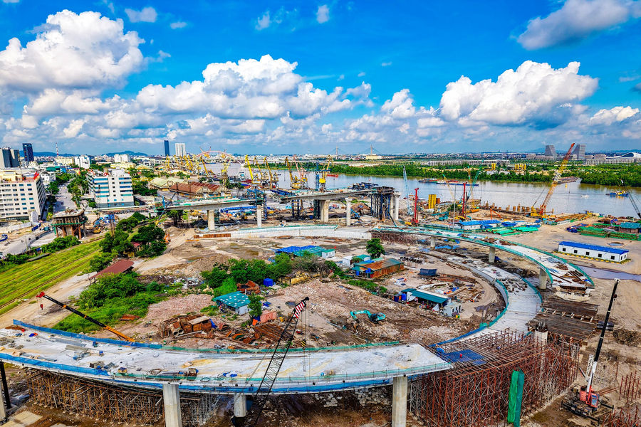 'Bão' giá vật liệu làm khó công trình xây dựng