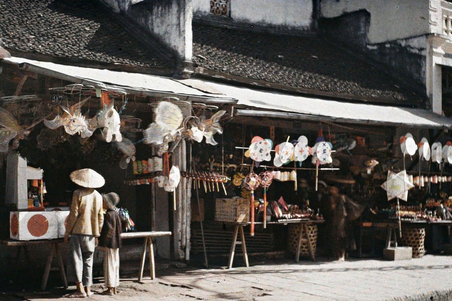 Trung thu hơn 100 năm trước qua ảnh