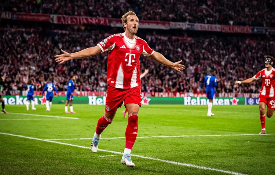 Kane tỏa sáng, Bayern Munich nhấn chìm Chelsea tại Champions League