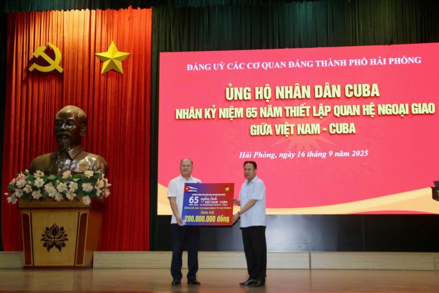 Sau 7 ngày, số tiền ủng hộ nhân dân Cuba tăng hơn 1,75 tỷ đồng