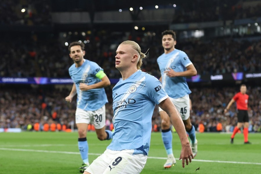 Man City hạ Napoli ở Champions League