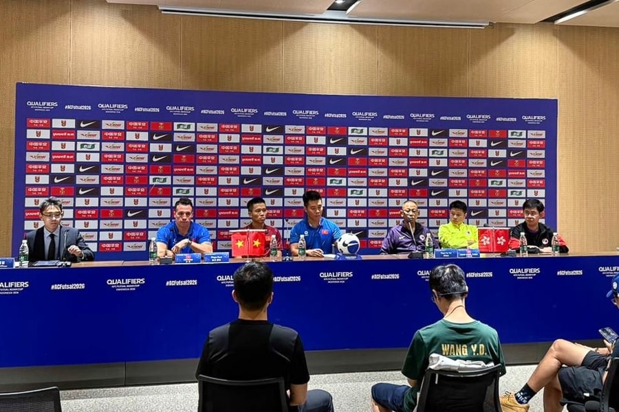 Huấn luyện viên Diego Giustozzi đội tuyển Việt Nam tự tin tại vòng loại giải futsal châu Á
