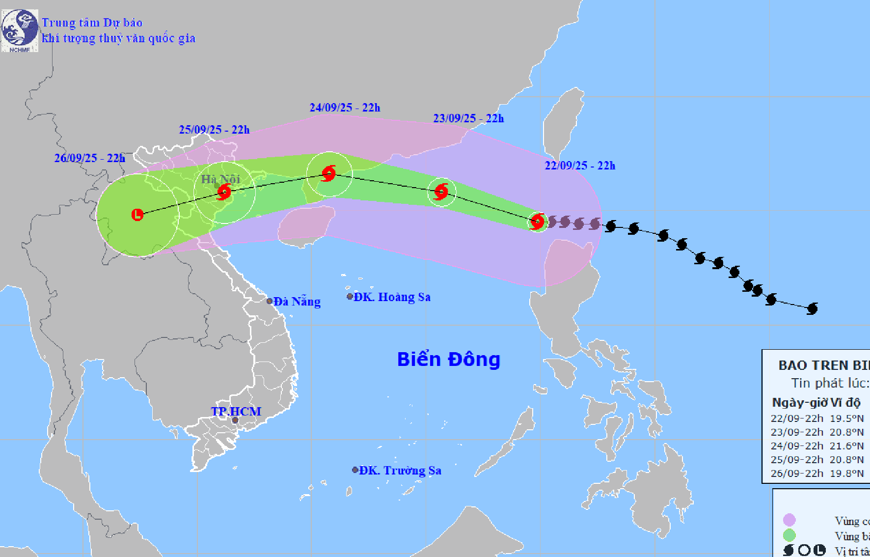 Tuyệt đối không được lơ là, chủ quan với bão Ragasa