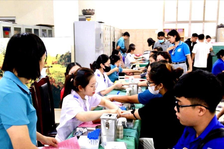 Phường Hồng Bàng hiến tặng 163 đơn vị máu