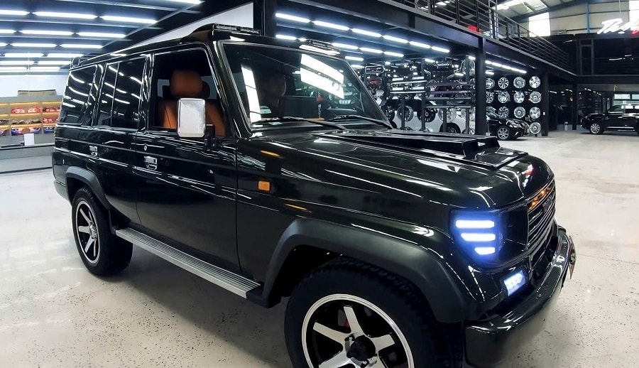 Xe SUV sang Land Cruiser Prado 1993 độ Mercedes-AMG G63 giá lên tới 800 triệu