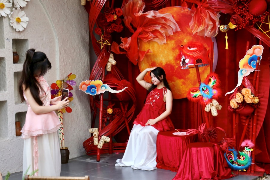 Quán cà phê Hải Phòng rực rỡ sắc màu Trung thu