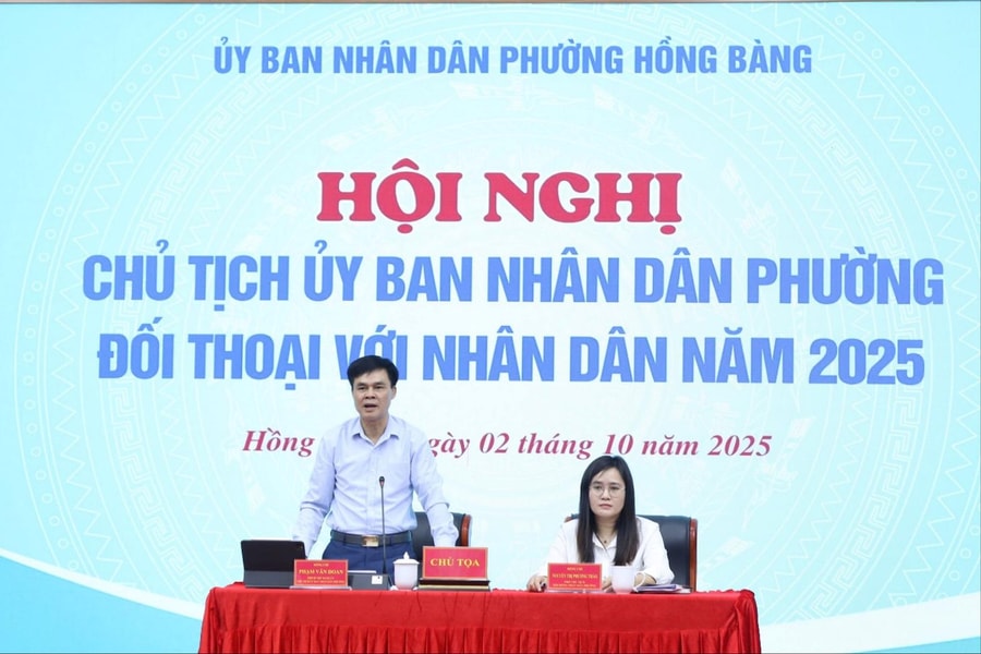 Người dân Hồng Bàng kiến nghị sửa chữa một số tuyến ngõ, cải tạo hệ thống thoát nước